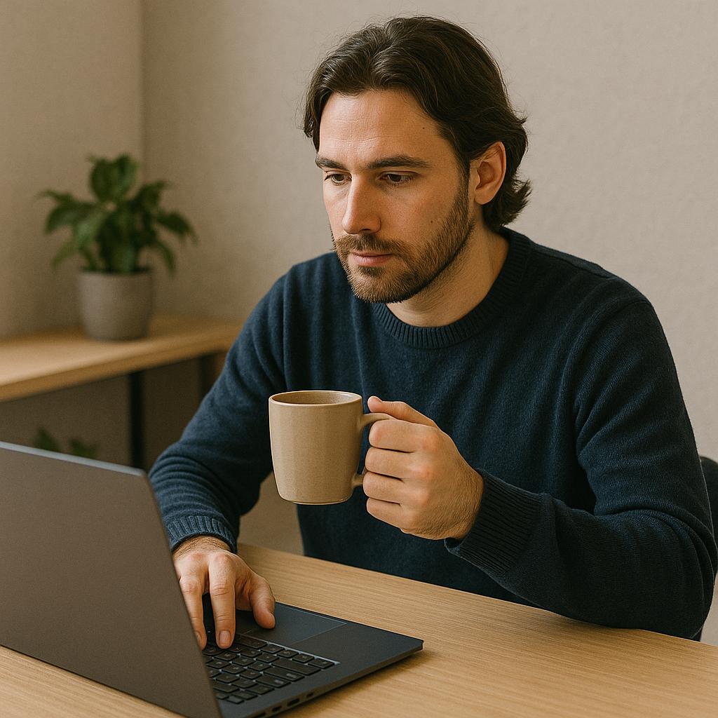 Developer Working